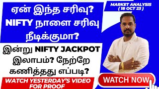 WHY SUDDEN FALL IN NIFTY   NIFTY PREDICTIONS TOMORROW  BANKNIFTY PREDICTION TOMORROW TOP 3 STOCK [upl. by Yelsehc53]