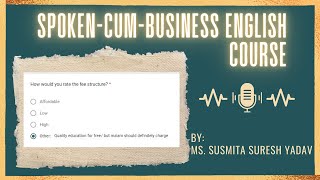 Session 4 Unit 2  What Do You Do  SpokencumBusiness English Course [upl. by Inimod872]