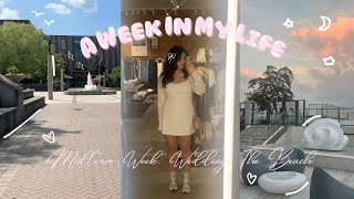 A Week In My Life 🎀 Midterm Week Shopping GRWM Summer Fun ☀️ [upl. by Yolanda]