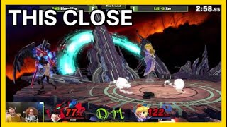 this close VGBootCamp  Smash Ultimate Highlights [upl. by Htebaras643]