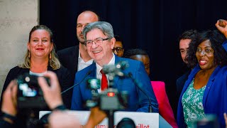 Intervention de JeanLuc Mélenchon sur les élections législatives 2024 [upl. by Arymat]