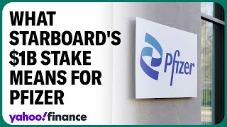 Starboard Value takes up 1 billion stake in Pfizer WSJ [upl. by Holtorf]