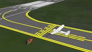 Airport taxiway signs and markings  Sportys Private Pilot Flight Training Tips [upl. by Hollah]