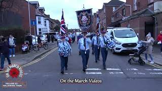 The Loyal East Belfast  Ian Ogle Memorial 27012024 Full Parade [upl. by Aiyn349]