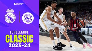 DRAMA and EXCITEMENT  Real Madrid  Baskonia  EUROLEAGUE CLASSIC GAME 202324 [upl. by Iralav]