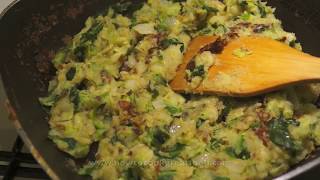 Bubble n Squeak Recipe  How to Make Bubble amp Squeak  British Food  Fried Potato amp Cabbage [upl. by Amej]