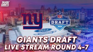 New York Giants Day 3 Draft Live Stream [upl. by Ayanat]