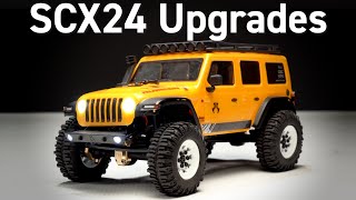 Best SCX24 Upgrades amp Accessories  Part 1 [upl. by Alokin]