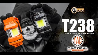 FR GRENADE T238 LED STUN FLASH BOMB  TACTICALXMEN  AIRSOFT REVIEW [upl. by Yoral]