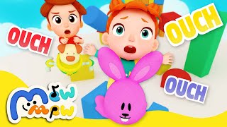 OUCH OUCH OUCH 🤕 Toy Chaos Cleanup Time 🧹 Ouchie Wowie Toy Time Over 🧸 MewMew Family Songs [upl. by Nilesoy]