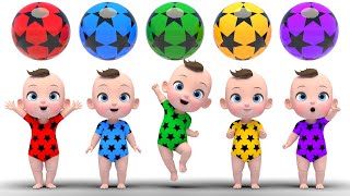 Color Balls amp Sing a Long Bingo amp Itsy bitsy spidermore Nursery Rhymes amp Kids Songs  Kindergarten [upl. by Ecilef181]