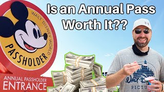 IS A DISNEY WORLD ANNUAL PASS WORTH IT  Do You Save Money as a Passholder [upl. by Koo]