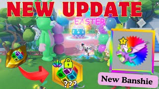 Roblox Weapon Fighting Simulator Review Update 113 New Banshie New Easter Event [upl. by Jenesia]