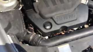 Engine ticking noise 2010 chevy malibu 36l v6 [upl. by Hennie]