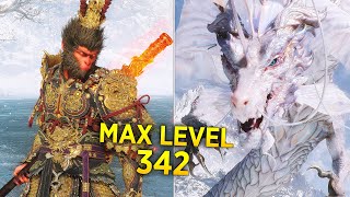 Black Myth Wukong  MAX LEVEL 342 vs Bosses No Damage [upl. by Schuyler154]