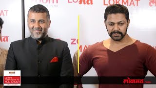 Chetan Bhagat amp Devdatta Nage at Lokmat Maharashtras Most Stylish Awards 2017  Red Carpet [upl. by Elvie]