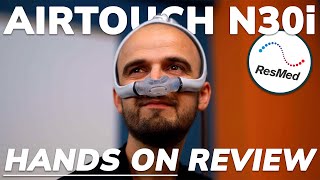 ResMed AirTouch N30i Nasal Mask CHANGES the CPAP Game [upl. by Nnylanna]