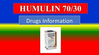 HUMULIN 7030   Generic Name  Brand Names How to use Precautions Side Effects [upl. by Mamoun]