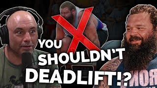 You Shouldnt Deadlift  Response ft The Strength Therapist [upl. by Jonathan]