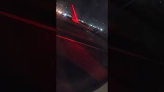 Vizag airport night landing [upl. by Zachariah595]