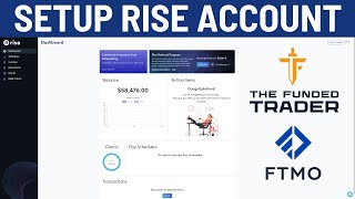 How To Setup RISE PAY Account For Prop Firm Payouts DEEL ALTERNATIVE [upl. by Weywadt]