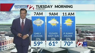 WPRI 12 Weather Forecast 91624 Late Night Fog Expected [upl. by Etnoek]