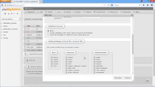 How to Add and Change a User to MySQL Databases [upl. by Fulvi]
