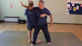 Tom Hills Karate Dojo Simple fight throws amp takedowns [upl. by Elocim471]