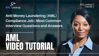 Anti money laundering AML Compliance Job  Most Common Interview questions and answers [upl. by Alroy621]