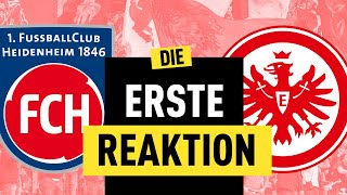 21 in Heidenheim Eintracht Frankfurt kann noch gewinnen  Bundesliga Reaktion [upl. by Llevert928]