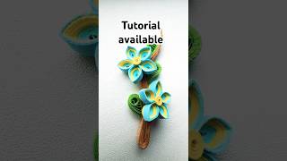 Simple Quilling Flowers in 10 Minutes or LESS [upl. by Yesdnik181]