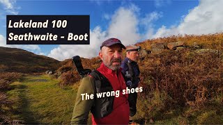 Lakeland 100 route recce  Seathwait to Boot  The wrong shoes [upl. by Inanuah335]