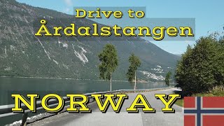 DRIVE TO ÅRDALSTANGEN  VESTLAND COUNTY  NORWAY [upl. by Rubel522]