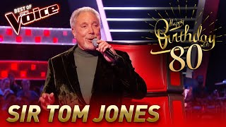 The best Tom Jones covers in The Voice  Top 5 [upl. by Annaed]