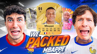 WE PACKED MBAPPE IN FC25 [upl. by Necyrb]