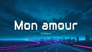 Slimane  Mon Amour ParolesLyrics [upl. by Eiramyllek721]