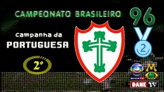 Brasileirão 1996  campanha da Portuguesa [upl. by Dnalyag]