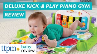 Deluxe Kick amp Play Piano Gym from FisherPrice Review [upl. by Naud]