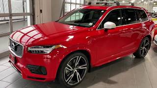 2016 Volvo XC90 Hybrid T8 RDesign  Passion Red [upl. by Jayson]