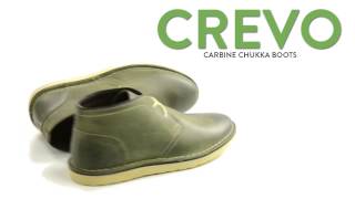 Crevo Carbine Chukka Boots  Leather For Men [upl. by Roe]