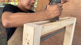 Incredible Creativity In Woodworking Projects  Best Wood Recycling Projects [upl. by Kaya154]