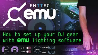 EMU lighting software How to set up your DJ gear [upl. by Haleehs]