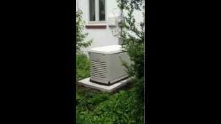 14 KW GENERAC GENERATOR NOISE LEVEL 2 [upl. by Atilrac]