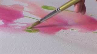 Painting Loose Watercolour Poppies  Tutorial with Artist Joanne Boon Thomas [upl. by Fredra]