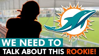 Miami Dolphins Rookie That NOBODY Is Talking About [upl. by Esdras]