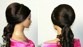 Curly wedding prom hairstyles for long hair [upl. by Irami]