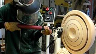 Woodturning Bowl Coring Blooper  Kel McNaughton System [upl. by Gillmore]