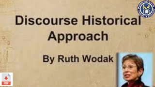 Discourse Historical Approach by Ruth Wodak  CDA and Ruth Wodak [upl. by Ontine]