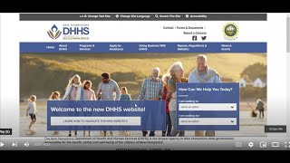 Introduction to the NEW DHHS Website [upl. by Kono924]