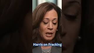 Kamala Harriss Stance on Fracking CNN Interview [upl. by Darbie]